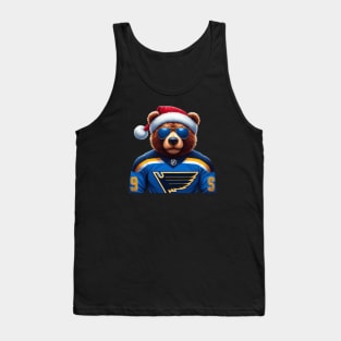 St. Louis Blues Christmas Tank Top